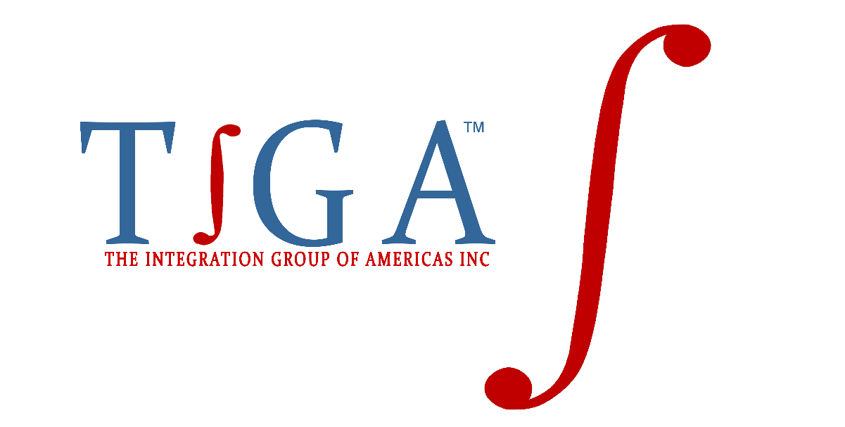 integral symbol with TIGA logo